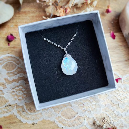 Moonstone ogrlica - solza #2
